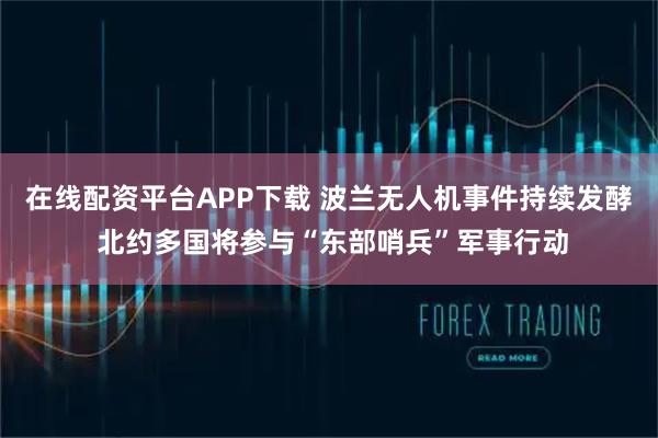 在线配资平台APP下载 波兰无人机事件持续发酵 北约多国将参与“东部哨兵”军事行动